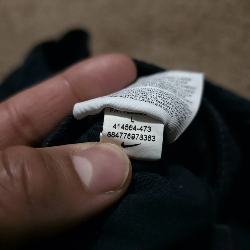 Nike The Athletic Dept Hiking Cargo Shorts Mens Size Large 414564-473 Navy Blue